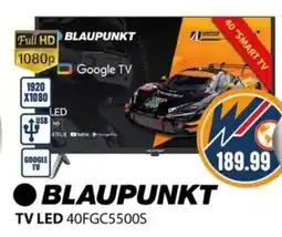 New Wondertech BLAUPUNKT TV LED 40FGC5500S offerta