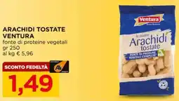 Alì Supermercati Arachidi tostate VENTURA offerta