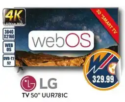 New Wondertech LG TV 50" UUR781C offerta