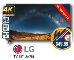 New Wondertech LG TV 55" UA751 offerta