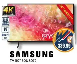New Wondertech SAMSUNG TV 50" 50U8072 offerta