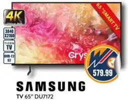 New Wondertech SAMSUNG TV 65" DU7172 offerta