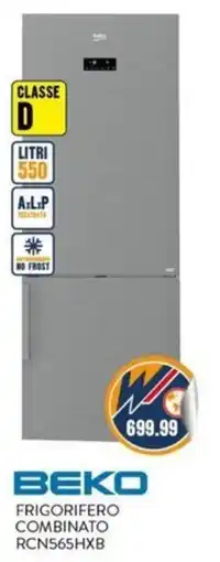 New Wondertech BEKO FRIGORIFERO COMBINATO RCN565HXB offerta