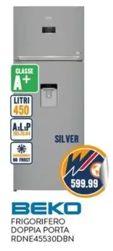 New Wondertech BEKO FRIGORIFERO DOPPIA PORTA RDNE45530DBN offerta