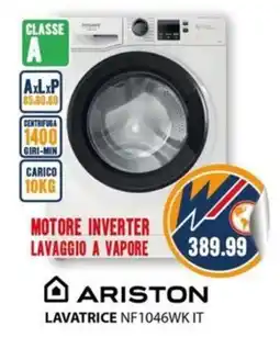 New Wondertech ARISTON LAVATRICE NF 1046WK IT offerta