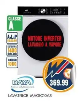 New Wondertech DAYA LAVATRICE MAGIC10A3 offerta