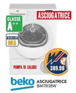 New Wondertech beko ASCIUGATRICE BMTR38W offerta