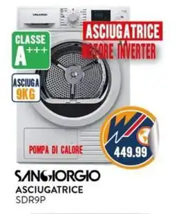 New Wondertech SANGIORGIO ASCIUGATRICE SDR9P offerta