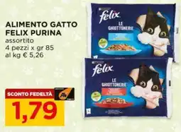 Alì Supermercati Alimento gatto felix PURINA offerta
