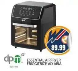New Wondertech Dpm essential airfryer friggitrice ad aria offerta