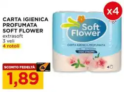 Alì Supermercati Carta igienica profumata SOFT FLOWER offerta