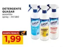 Alì Supermercati Detergente QUASAR spray offerta