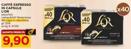 Alì Supermercati Caffè espresso in capsule L'OR offerta
