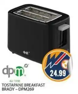 New Wondertech TOSTAPANE BREAKFAST BRADY - DPM269 offerta