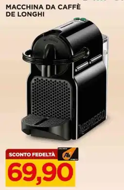 Alì Supermercati Macchina da caffè DE LONGHI offerta