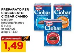 Alì Supermercati Preparato per cioccolato ciobar CAMEO offerta
