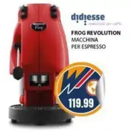 New Wondertech Didiesse frog revolution macchina per espresso offerta