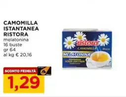 Alì Supermercati Camomilla istantanea RISTORA offerta