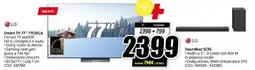 MediaWorld LG Smart TV 77" 77C55LA + Soundbar SC9S offerta
