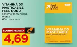 Alì Supermercati Vitamina d3 masticabile FEEL GOOD offerta