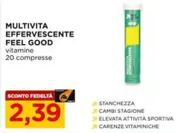 Alì Supermercati Multivita effervescente FEEL GOOD offerta