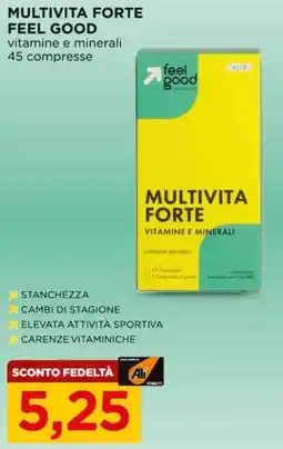 Alì Supermercati Multivita forte FEEL GOOD offerta