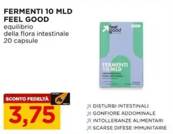 Alì Supermercati Fermenti 10 MLD FEEL GOOD offerta