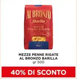 Alì Supermercati Mezze penne rigate al bronzo BARILLA offerta