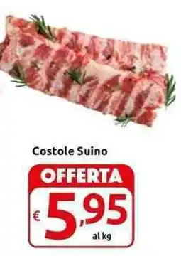 Carrefour Express Costole Suino offerta