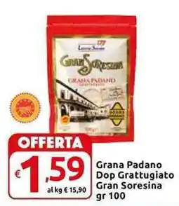 Carrefour Express Grana Padano Dop Grattugiato Gran Soresina offerta