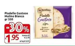 Carrefour Express Piadelle Gustose Mulino Bianco offerta