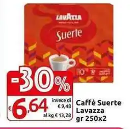 Carrefour Express Caffè Suerte Lavazza offerta
