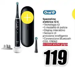 MediaWorld Oral B Spazzolino elettrico iO 6 offerta