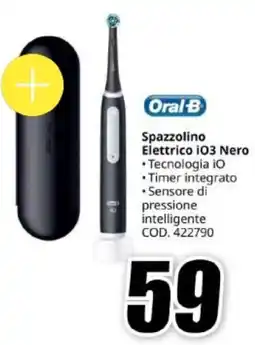 MediaWorld Oral-B Spazzolino Elettrico 103 Nero offerta