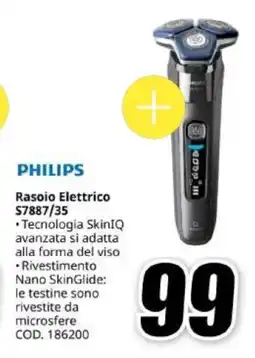 MediaWorld PHILIPS Rasoio Elettrico 57887/35 offerta