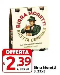 Carrefour Express Birra Moretti offerta