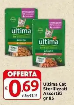 Carrefour Express Ultima Cat Sterilizzati Assortiti offerta