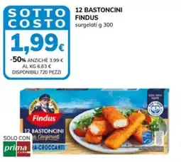 Basko 12 bastoncini FINDUS offerta