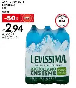 Bennet Acqua naturale LEVISSIMA offerta