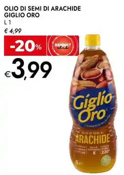 Bennet Olio di semi di arachide GIGLIO ORO offerta
