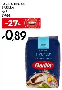 Bennet Farina tipo 00 BARILLA offerta