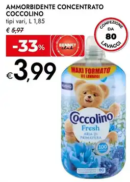 Bennet Ammorbidente concentrato COCCOLINO offerta