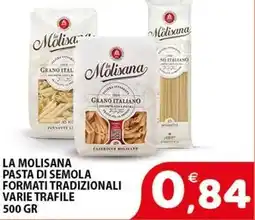 Mio Market La molisana pasta di semola grano italiano formati tradizionali offerta