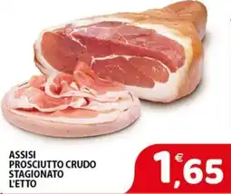 Mio Market Assisi prosciutto crudo stagionato l'etto offerta