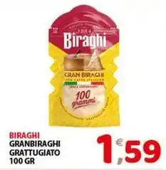 Mio Market Biraghi granbiraghi grattugiato offerta
