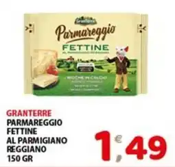 Mio Market Granterre parmareggio fettine al parmigiano reggiano offerta