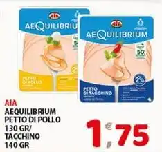 Mio Market Aia aequilibrium petto di pollo / tacchino offerta