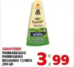 Mio Market Granterre parmareggio parmigiano reggiano 12 mesi offerta