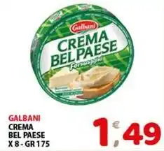 Mio Market Galbani crema bel paese x8 offerta