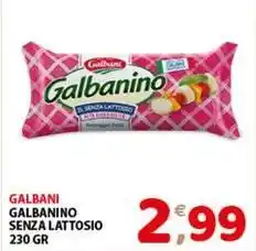 Mio Market Galbani galbanino senza lattosio offerta